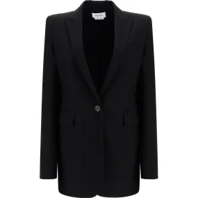 Alexander Mcqueen "gabardine jacket with chain