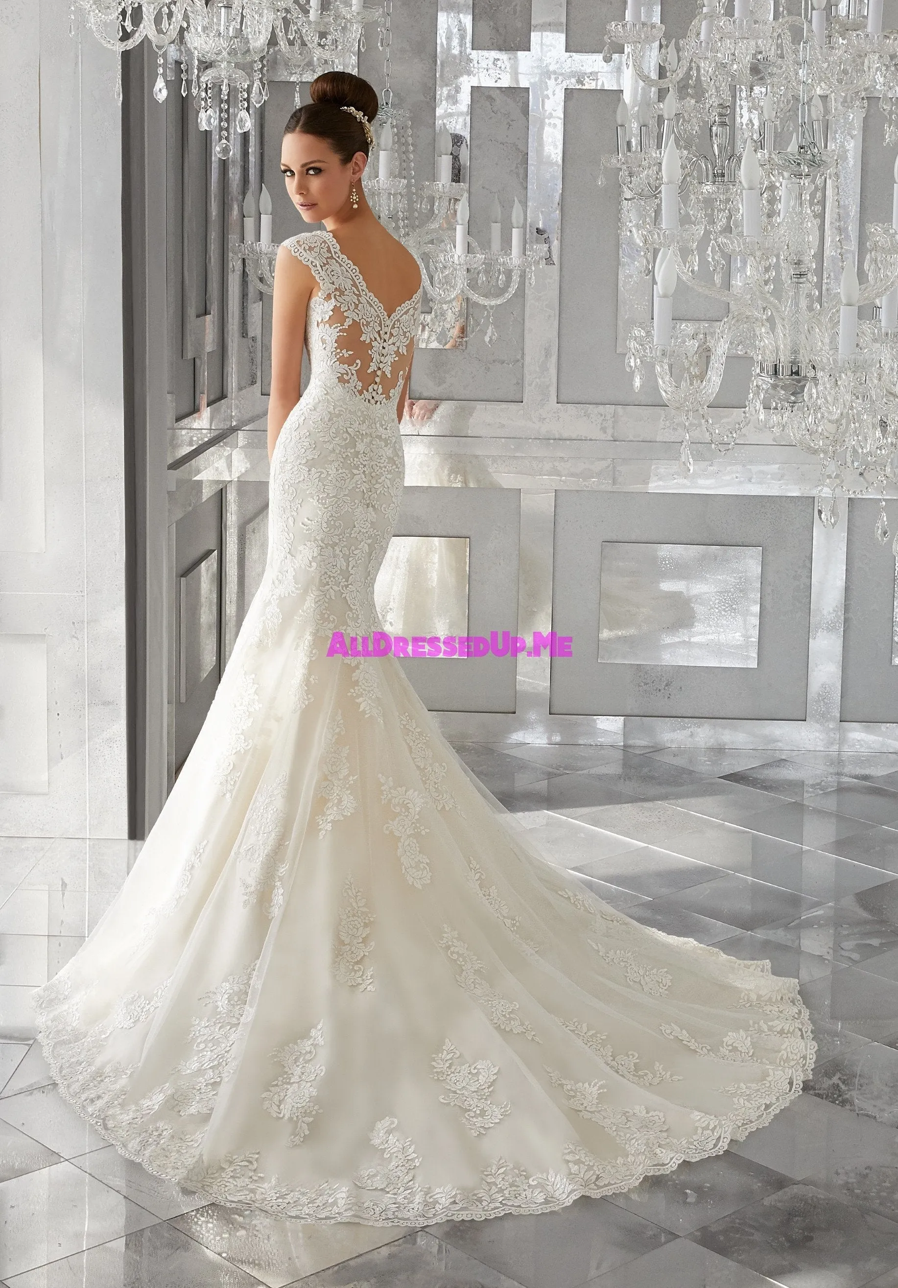 Blu - Monet - 5562 - Cheron's Bridal, Wedding Gown