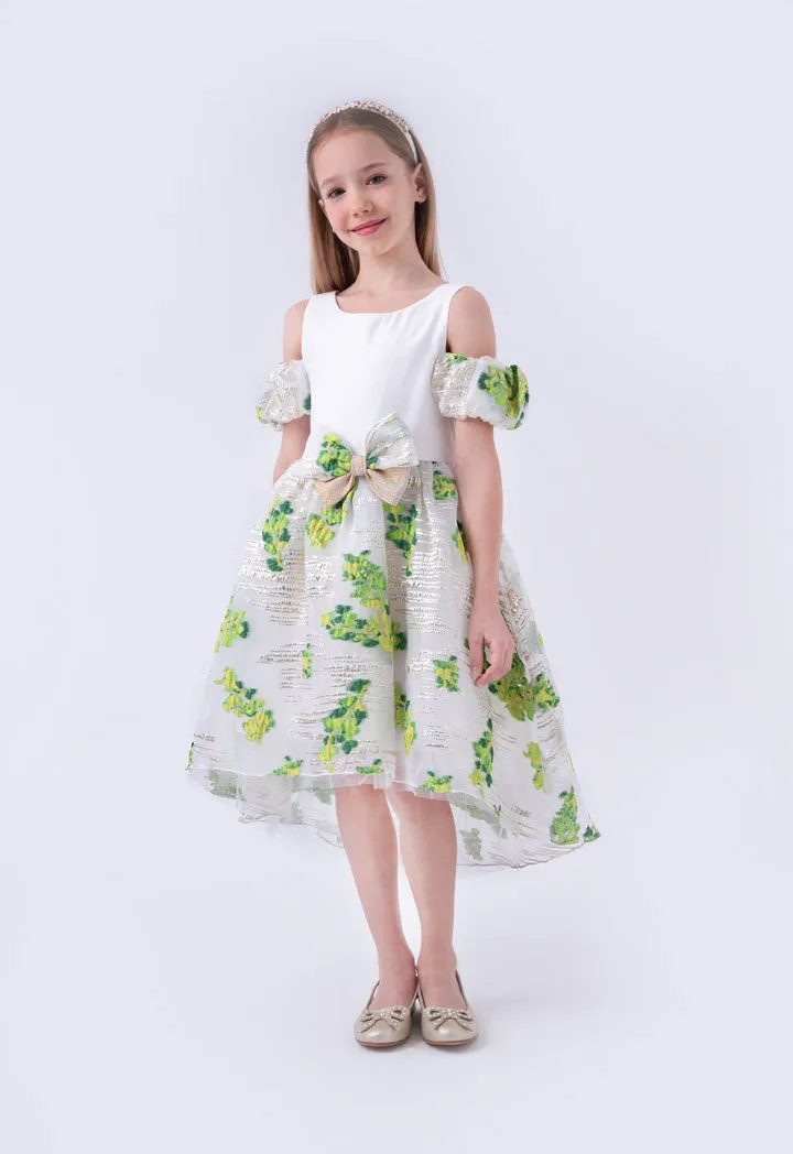 Cold Shoulder Long Dress