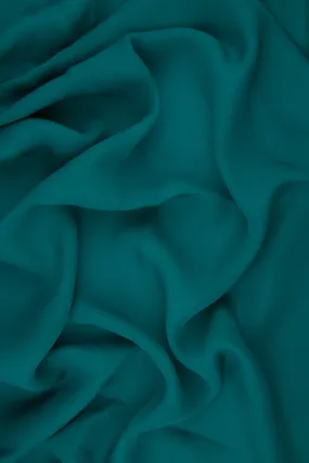 Emerald Silk Double Georgette Fabric