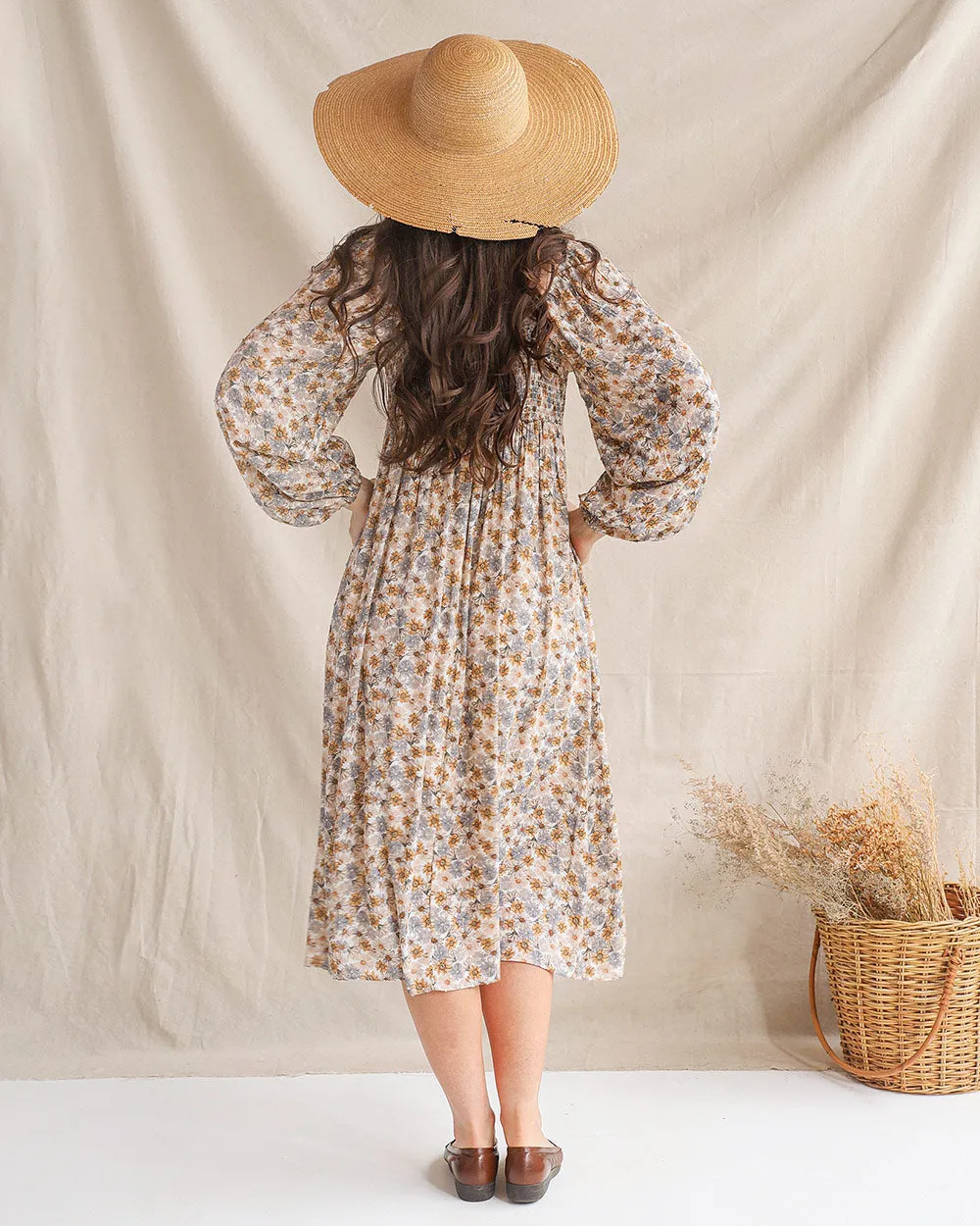 Gathered in the Field Dress