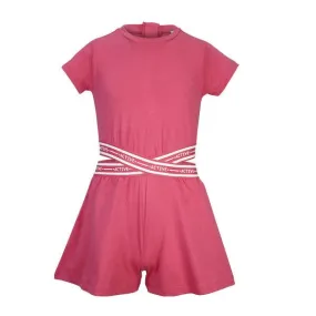 GIRLS PINK MAGENTA ROMPER