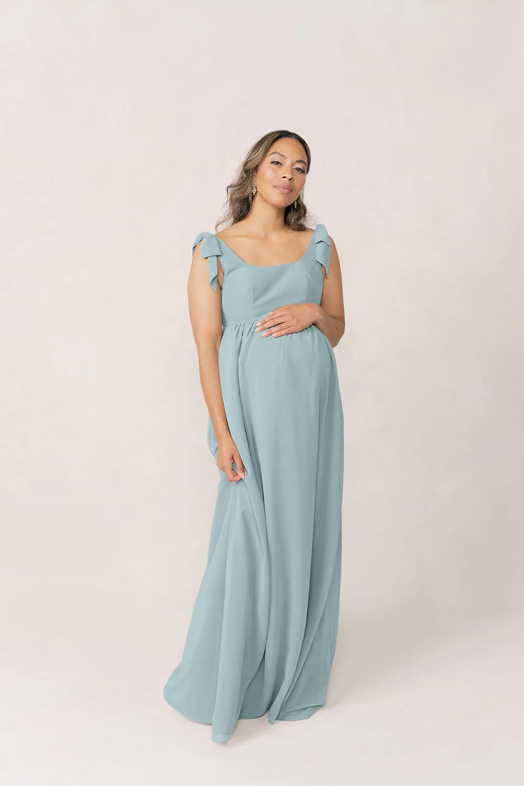 Maternity Bowie Chiffon Dress | Made To Order