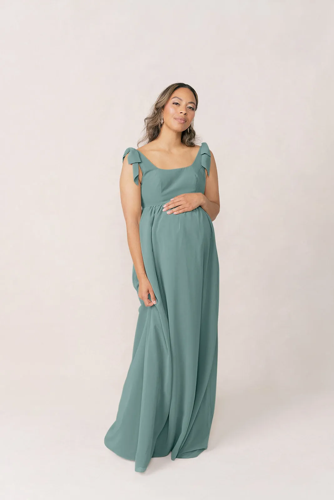 Maternity Bowie Chiffon Dress | Made To Order