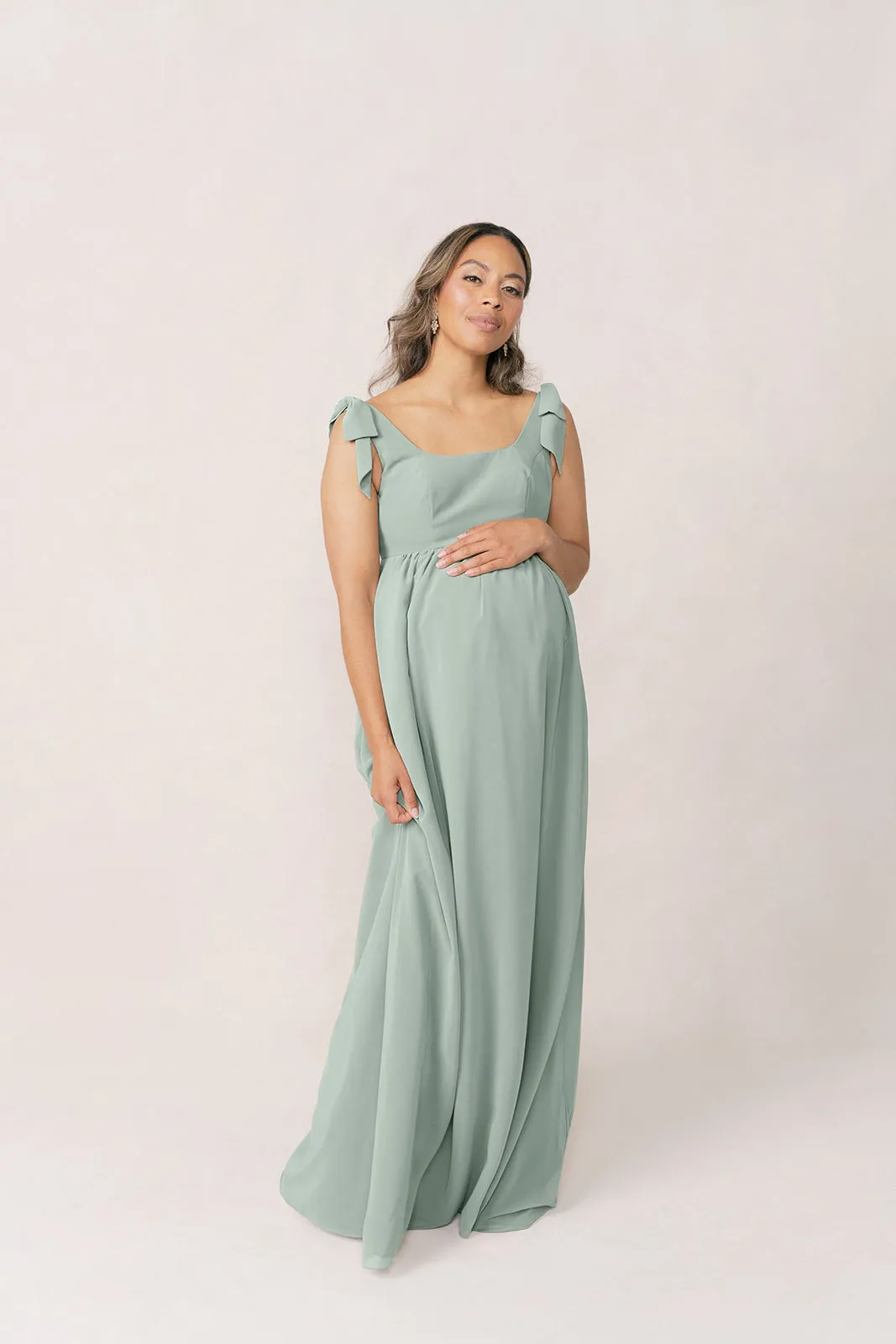 Maternity Bowie Chiffon Dress | Made To Order