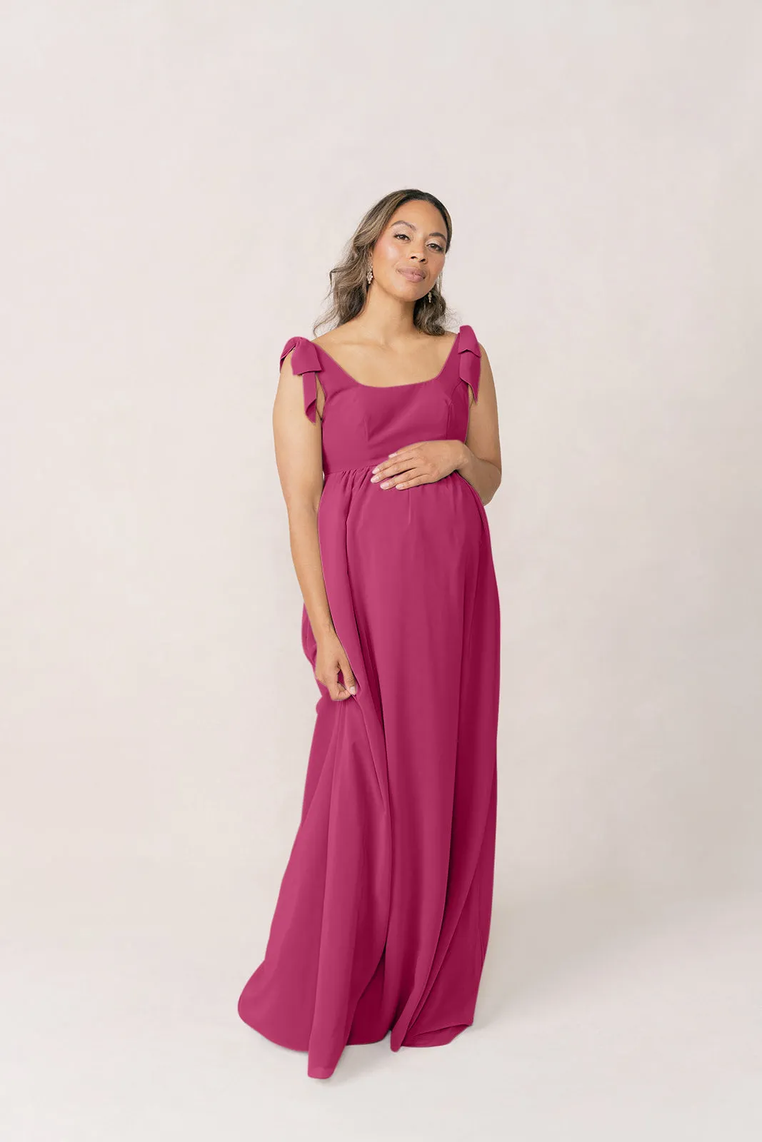 Maternity Bowie Chiffon Dress | Made To Order