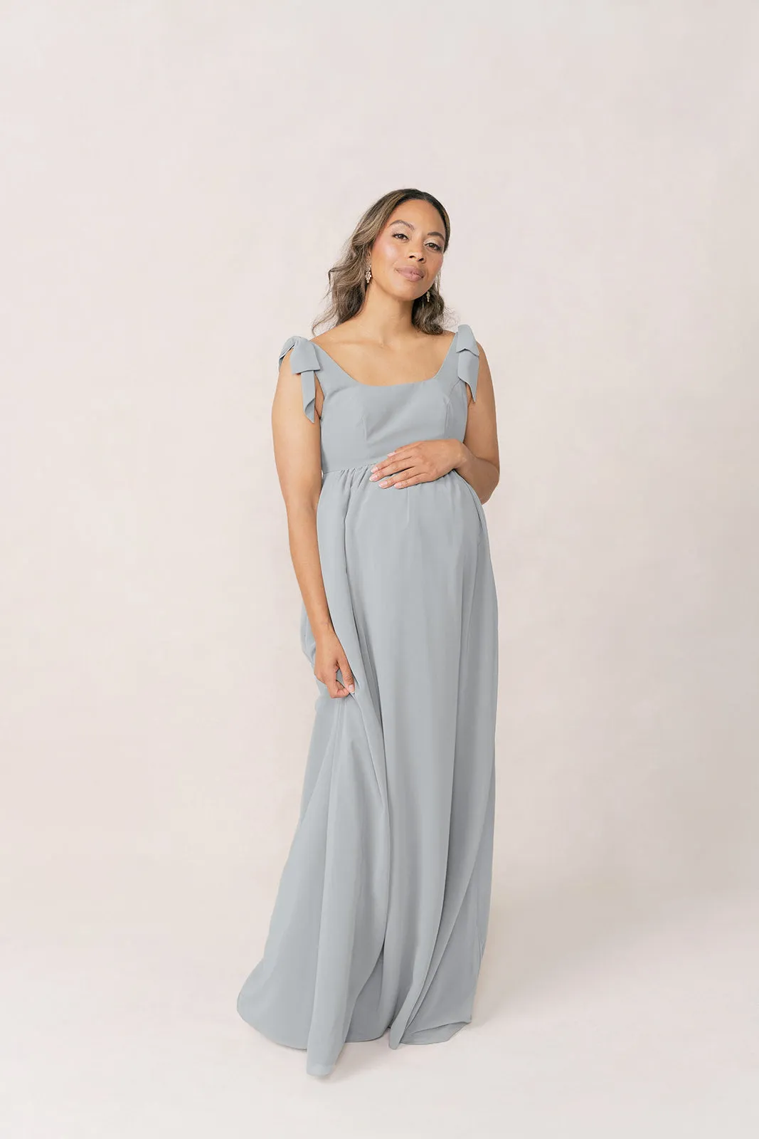 Maternity Bowie Chiffon Dress | Made To Order