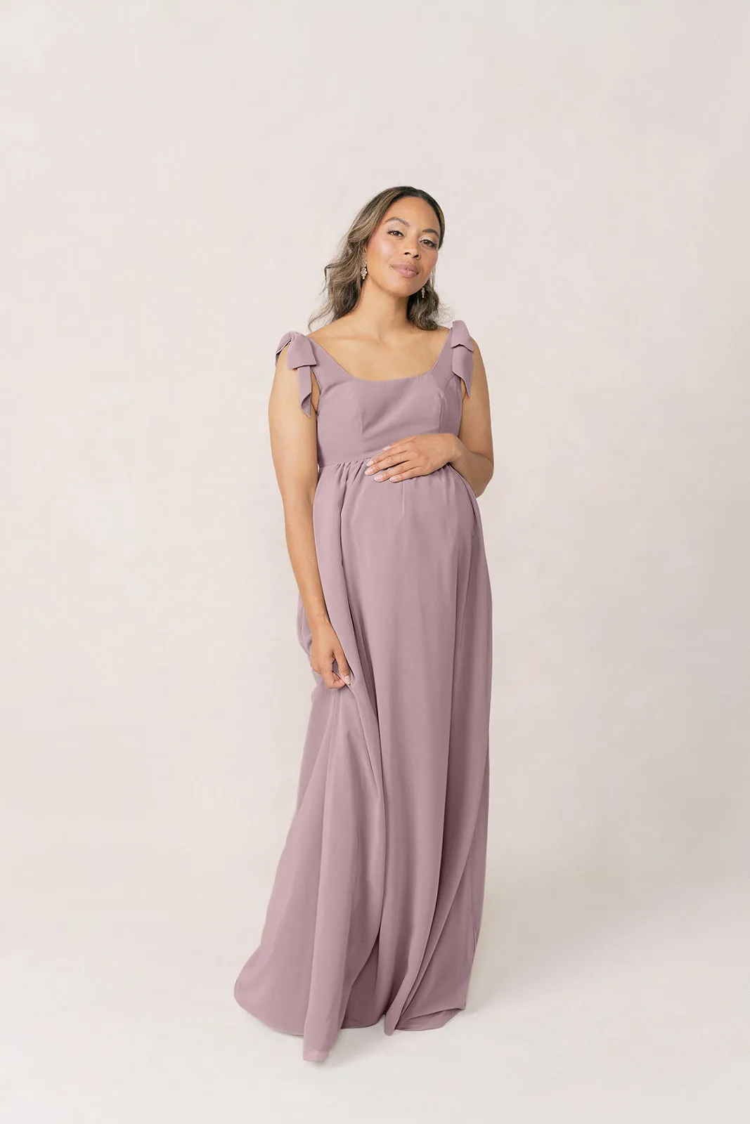 Maternity Bowie Chiffon Dress | Made To Order