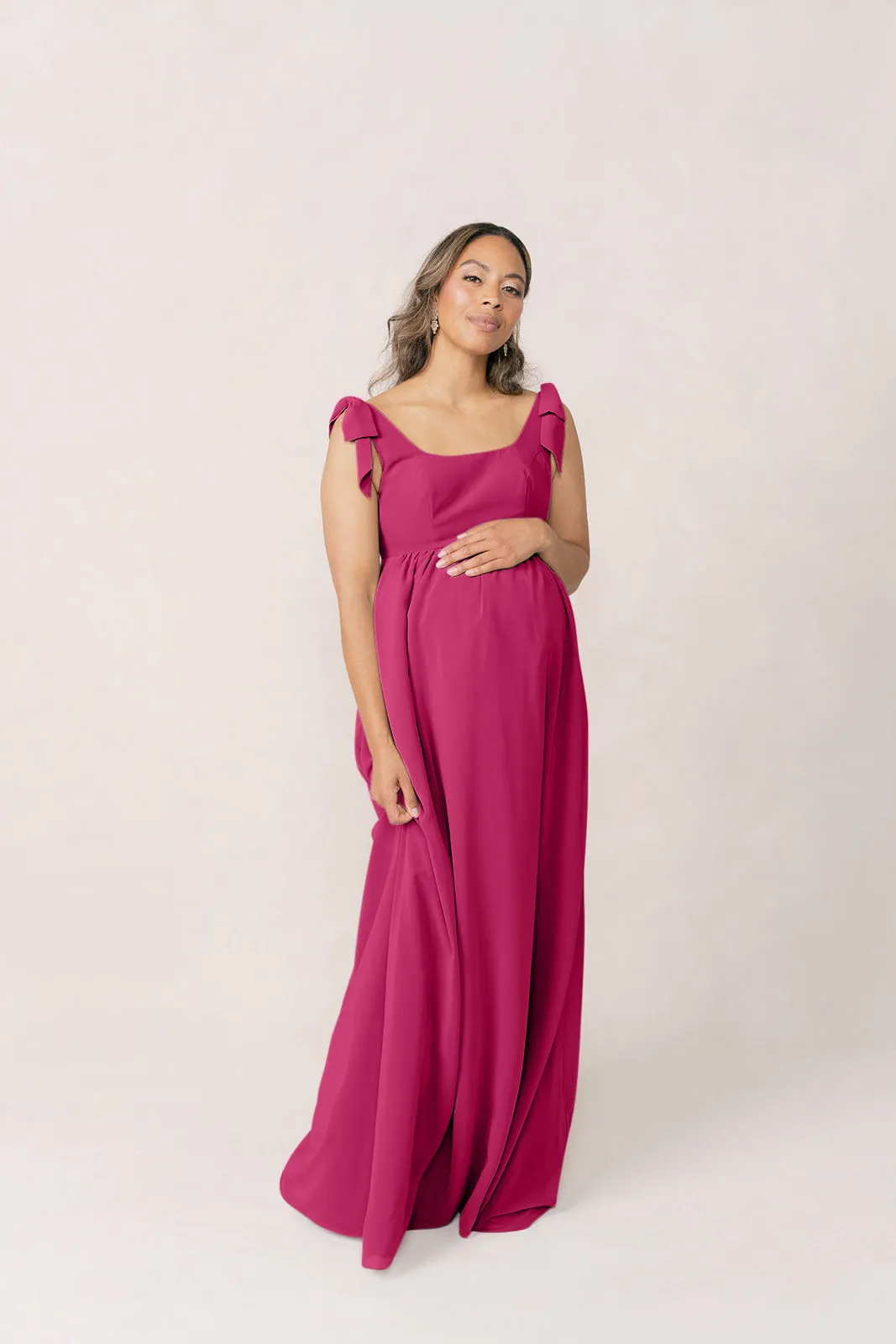 Maternity Bowie Chiffon Dress | Made To Order