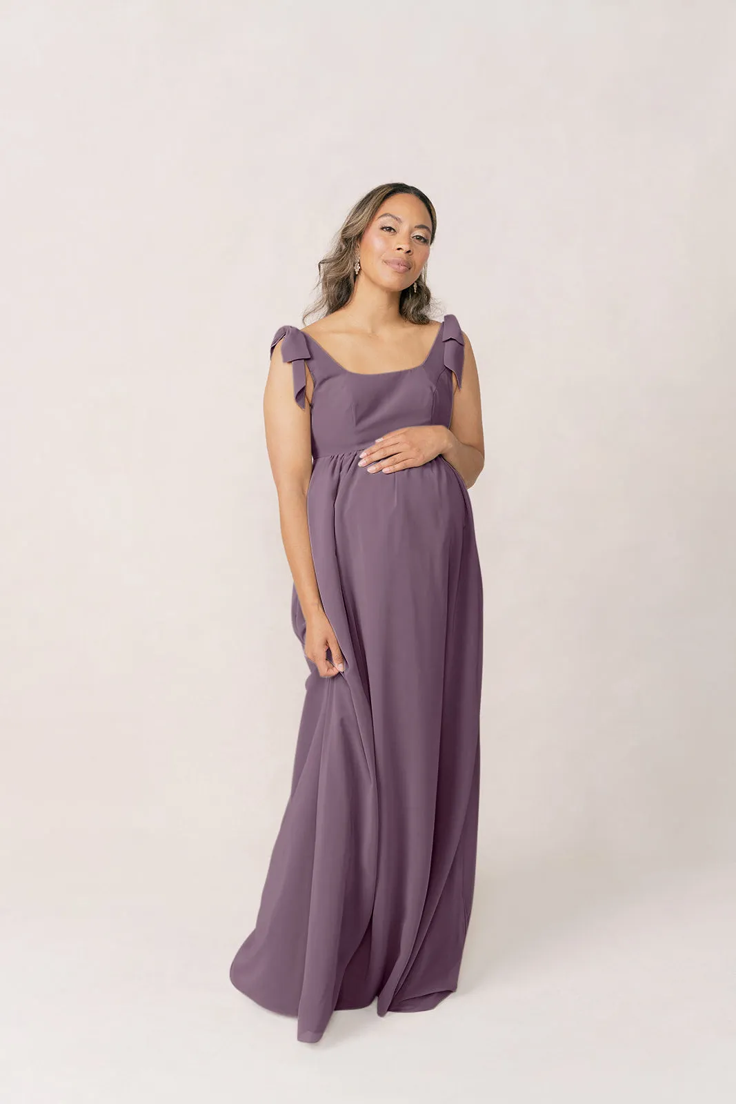 Maternity Bowie Chiffon Dress | Made To Order