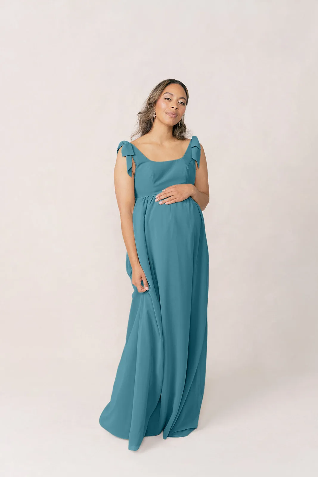 Maternity Bowie Chiffon Dress | Made To Order