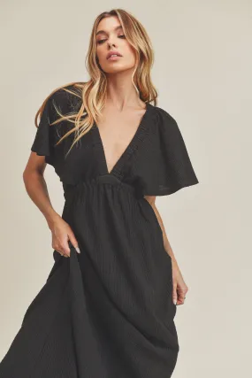 V-Neck Maxi Dress