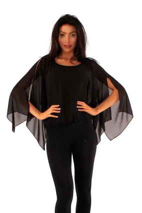 Womens Square Sleeve Top