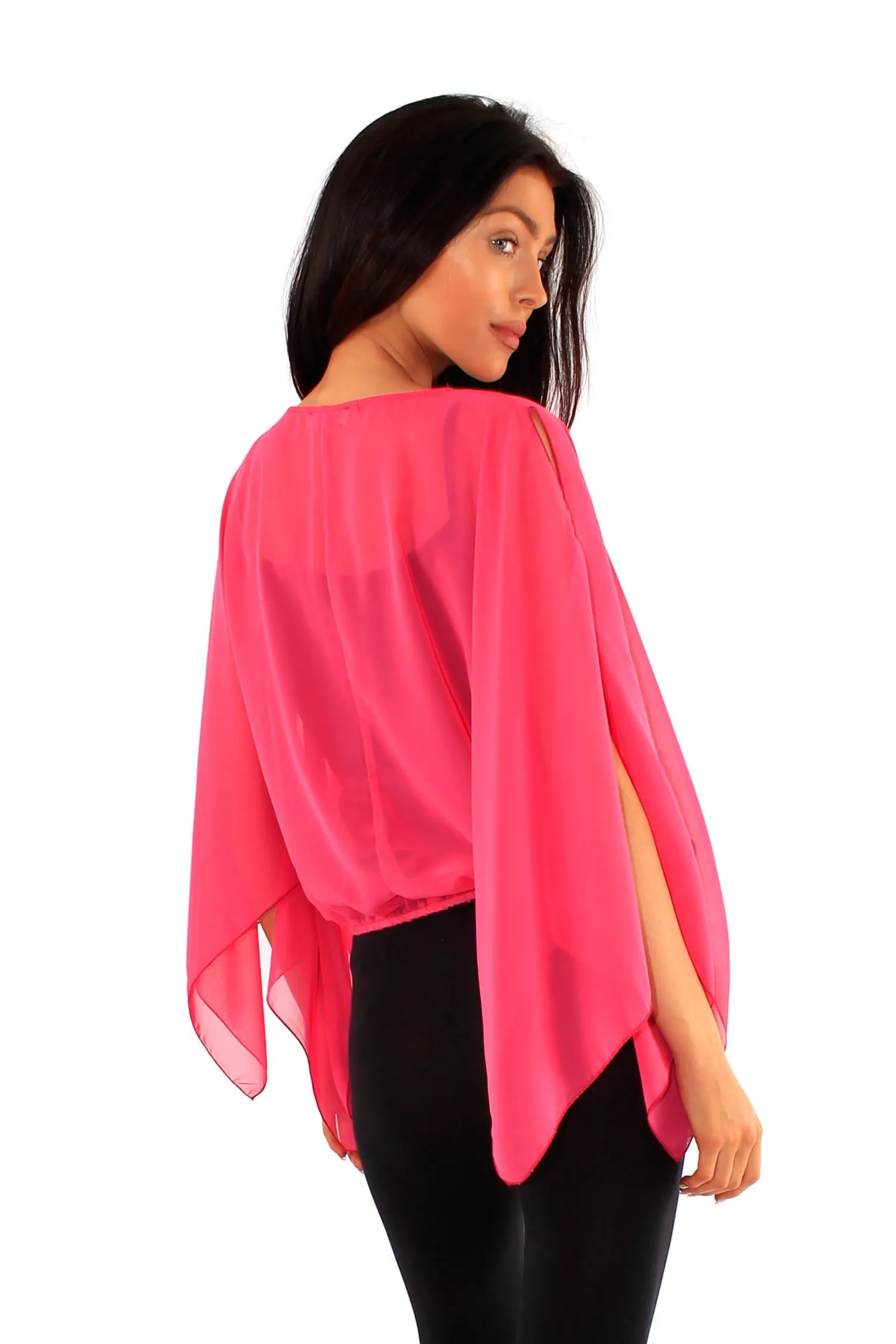 Womens Square Sleeve Top